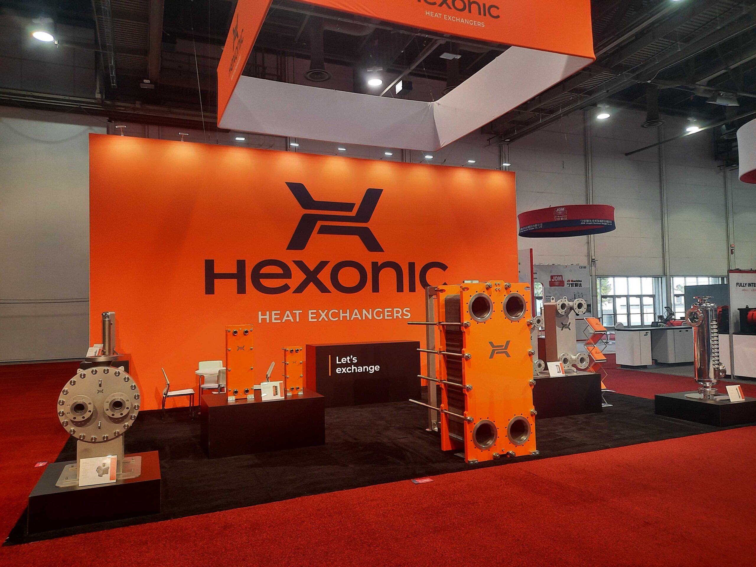 HEXONIC on AHR Expo 2022 in Las Vegas