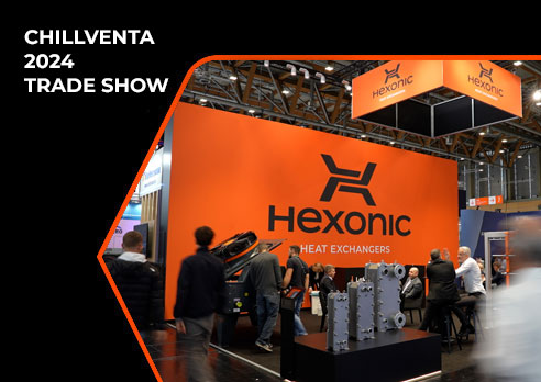 hexonic heat exchangers | chillventa trade show 2024